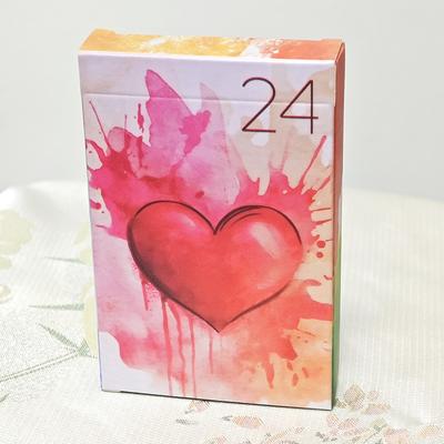 9*6 см Невинные секреты Ленорман 36 шт. Карточки Мягкие и нежные цвета, созданные с нежной и текучей природой акварели