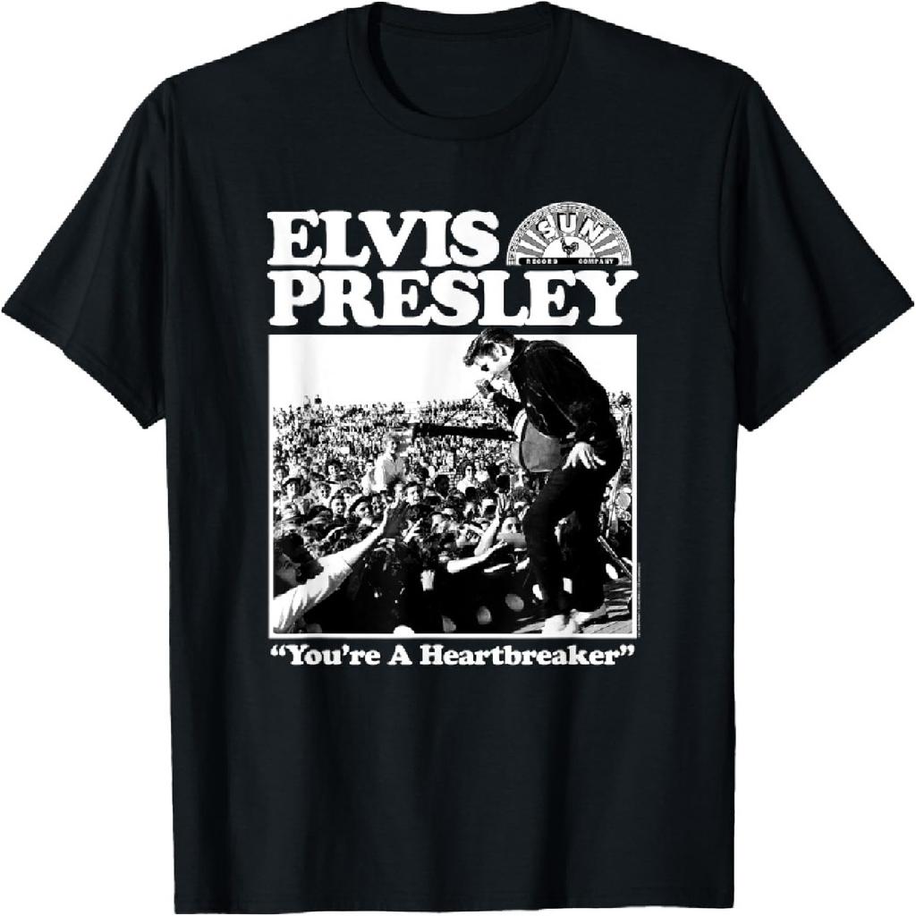 Футболка Sun Records X Элвис Пресли You're A Heartbreaker