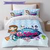 Littlest Pet Shop Pattern Bedding,Quilt Set Quilt Cover Pillowcase Home Birthday Gift(1 * duvet cover + 2 * pillowcase, without core)