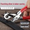 Multifunctional German-Style Carbon Steel Belt Hole Punching Pliers A3