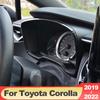 Для Toyota Corolla E210-2022 нержавеющая крышка рамы приборной панели автомобиля, накладка, регулировка фар автомобиля, декоративные аксессуары