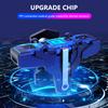 1/2pcs RGB/Mechanical 4 Finger Mobile Gaming Trigger for PUBG Mobile Game Joystick Trigger Aim Trigger Button for Mobiles Phones