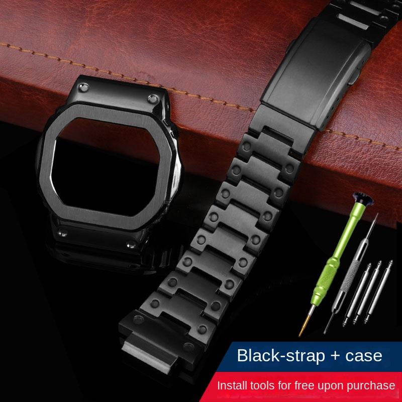 Модифицированные DW5600 GWM5610 G5600 GWB5600 Металлический безель 5610 Нержавеющая сталь Браслет Цепочка 5600 Ремешок для часов Корпус Аксессуары Инструменты