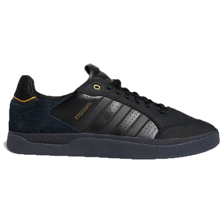 adidas Кроссовки унисекс Tyshawn Low Black Gold Metallic Core-Black GY6957