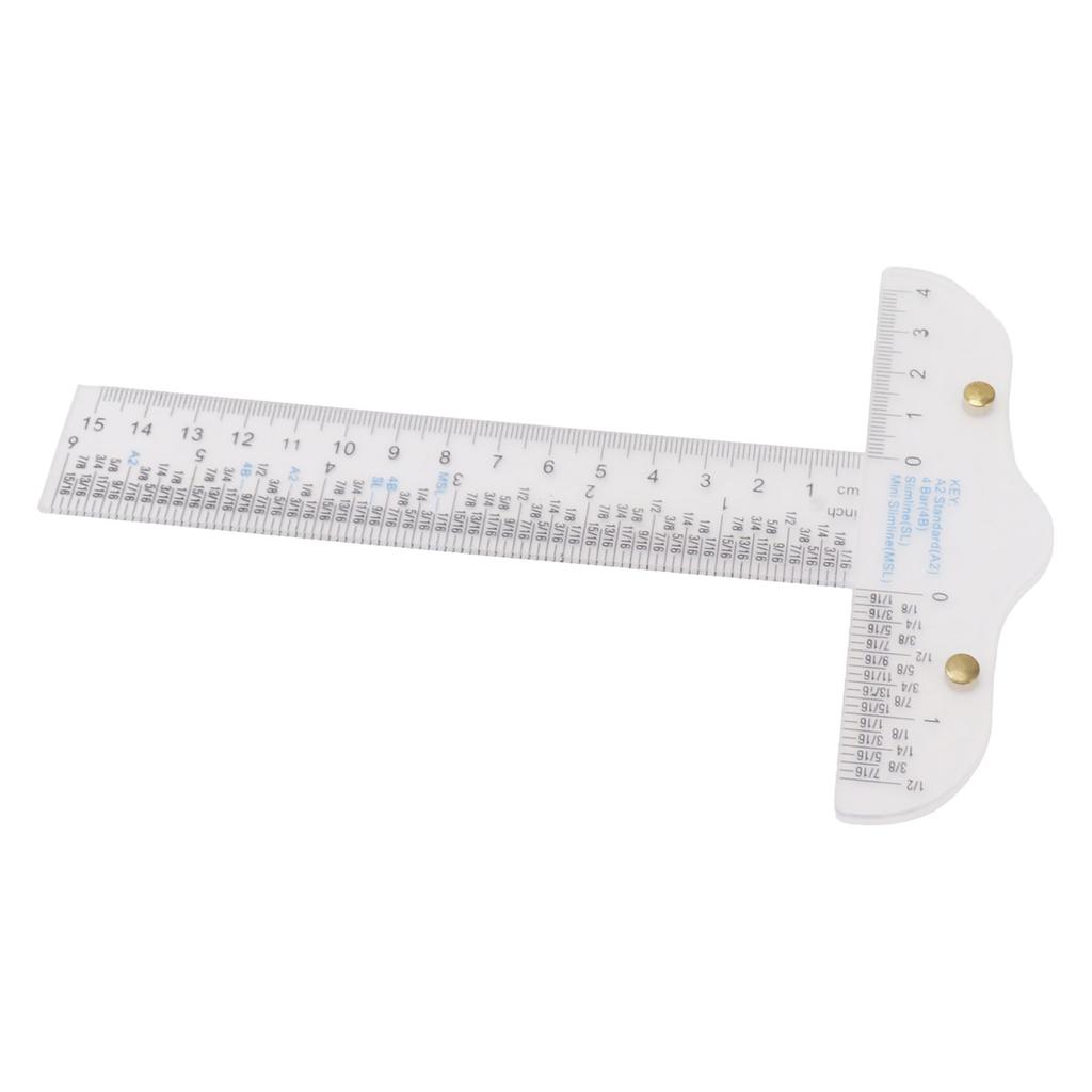 T Square Ruler Acrylic Transparent Accurate Widely Used T Ruler for Crafting Art Framing