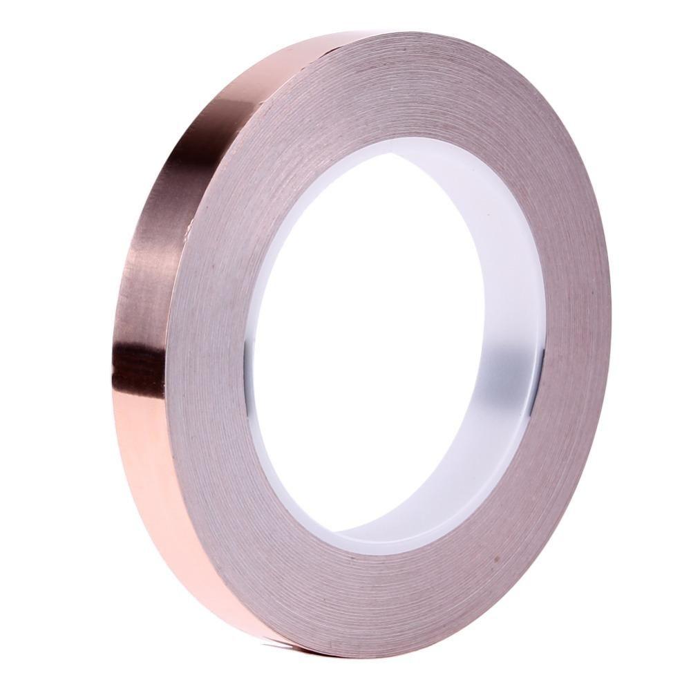 Heat Resist EMI Shielding Anti-static Single Side Copper Foil Tape Conductive Repair Tape