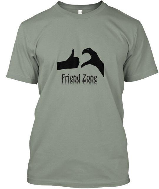 Футболка Friend Zone Tees Сделано в США Размеры от S до 5XL