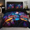 Quilt Cover Dream Mushroom Bedding Digital Printed Three-Piece Set For Bedroom Room Kit