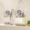 Plastic Chopstick Drain Box Detachable Tableware Storage Holder Practical Utensil Holder  Kitchen