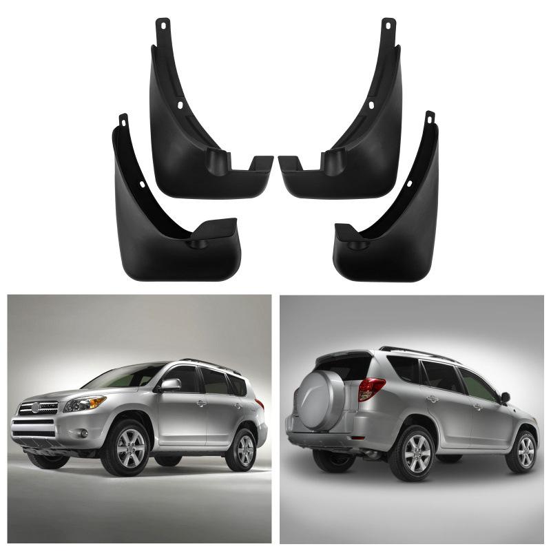 Совместимые брызговики для Toyota RAV4 2.0L (2006-2012) без расширителей колесных арок.