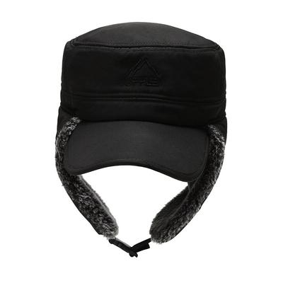 Шапка Зимняя Среднего возраста Уличная Новая Мужская Велосипедная шапка Универсальная Утолщенная Теплая Защита ушей