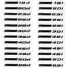 Совместимо с BMW X1, X3, X5, X6 xDrive 20i, 28i, 30i, 35i, 40i Боковой и задний значок с указанием объема двигателя