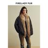 CHIC PARKA Glacier Coyote Fur Collar Down Parka