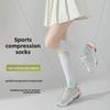 Long Muscles Can Compress Socks. Women's Rope Skipping, Outdoor Running, Yoga, Thickened Pressure Socks At The Bottom of Towels