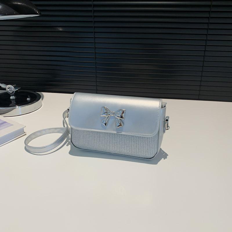 Fashionable New Butterfly Knot Shoulder Bag Trendy Minimalist Small Handbag