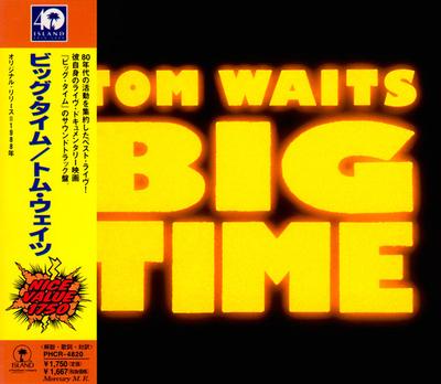 CD ТОМ УЭЙТС - Big Time PHCR4820 Island Records 1999 Япония Рок Б/У