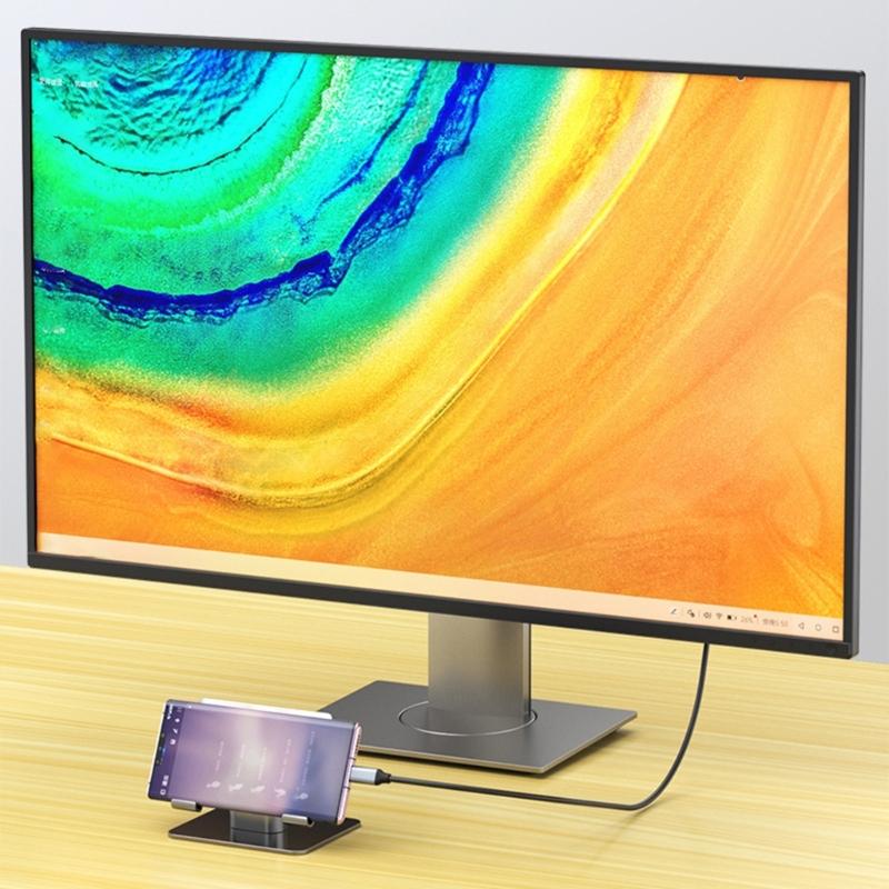 Кабель-адаптер USB 3.1 Type C на Mini, 4K 60 Гц/4K 30 Гц, поддержка HDR10, подходит для ноутбука, телевизора, проектора, 180 см