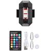 7 Color Motorcycle Warning Light RGB Motorcycle Signal Light LED Strobe Light  Night Flying