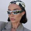 Солнцезащитные очки Future Tech Персонализированный вогнутый дизайн Крутой панк-стиль Gafas De Sol Mujer Защита от УФ Модные очки