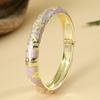 Enamel Floral Vintage Cloisonne Bangle Colorful Women's Hand Bracelet  Jewelry Gifts