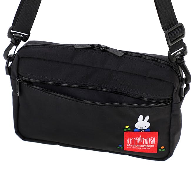 Оригинальная сумка через плечо MP1404L500CDMIFFY Jogger Bag miffy Black [Manhattan Portage] [Официальный]