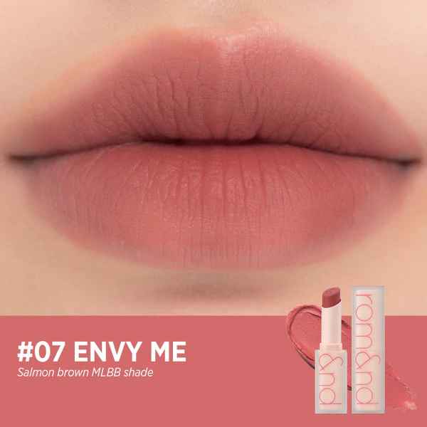 Rom&nd Zero MATTE LIPSTICK, Стойкая, Макияж, Kbeauty, Корейская косметика, образец