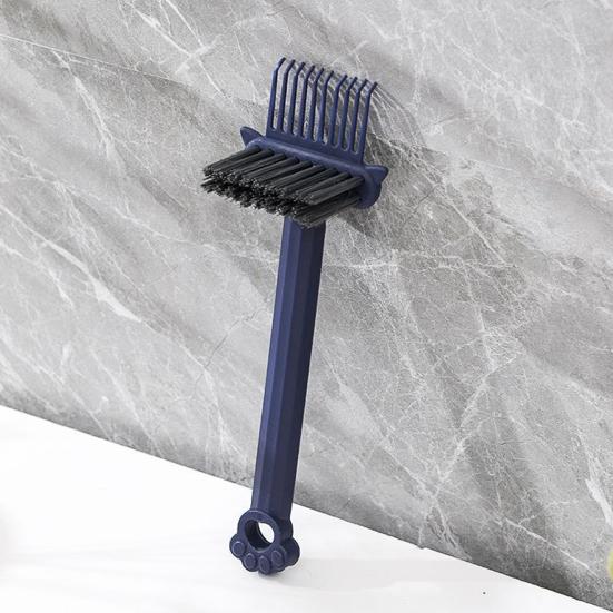 1/2/3/4 шт. Очиститель для волос с ручкой в виде кошачьей лапки Двусторонняя массажная расческа с воздушной подушкой Инструмент для чистки Портативный для дома, путешествий, салона Инструмент для удаления волос с расчески