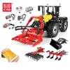 MOULD KING 17019 Technical Truck RC Tractor Fastrac 4000er Set Building Blocks MOC-25371 Bricks Kids Educational Toys Gifts