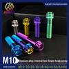 Болт с шестигранной головкой из титанового сплава M10x20-70L для суппорта мотоцикла Brembo Che Li Wu Aidelie