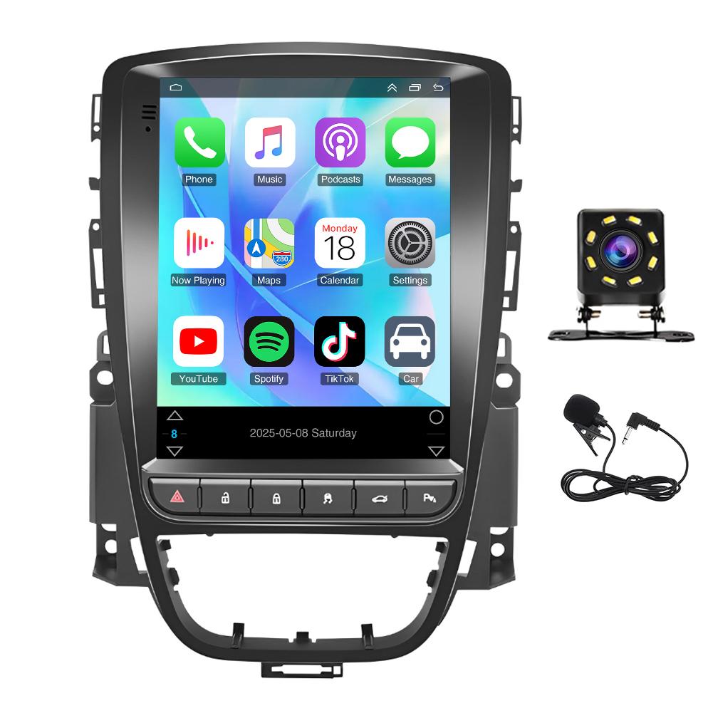 2+32GB Wireless Car Player for Opel Astra J Vauxhall Buick Verano 2010-2014 Android 13 Car Navigation 9.7" Carplay Android Auto