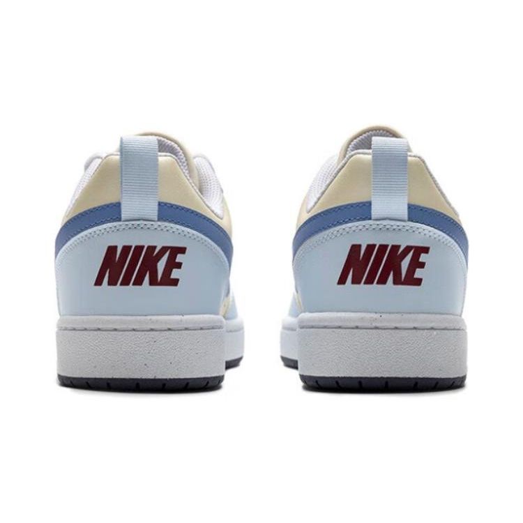 Nike Court Borough Low Recraft GS Coconut Milk Polar White Детские кроссовки Синие Голубые Темно-фиолетовые FV8120-141