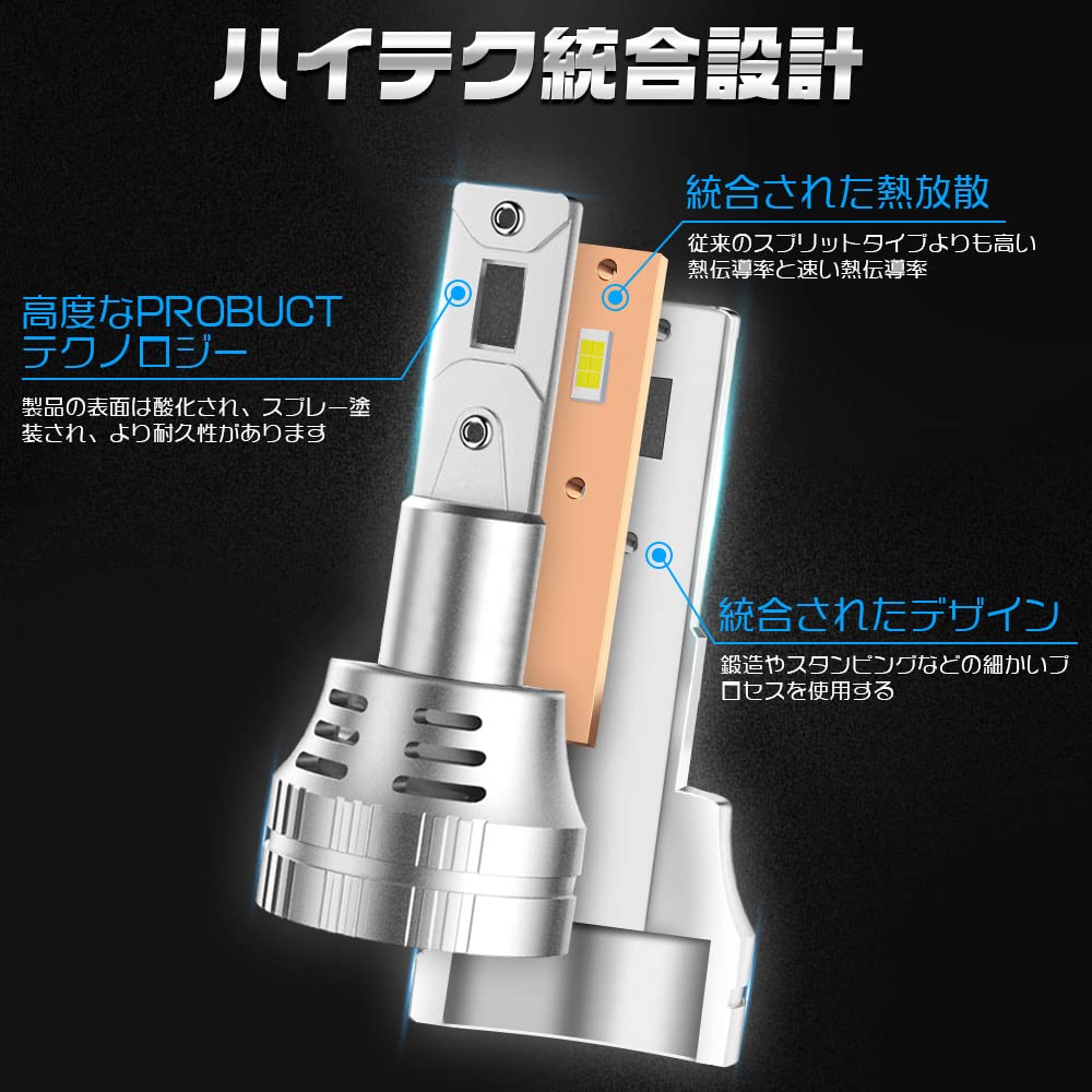 Светодиодная лампа для фар 10000 люмен 6500K холодный белый супер яркий светодиодный ближний свет вращающийся патрон комплект для переоборудования в комплект из 2 шт. CHIIHONH11/H9/H8 360°
