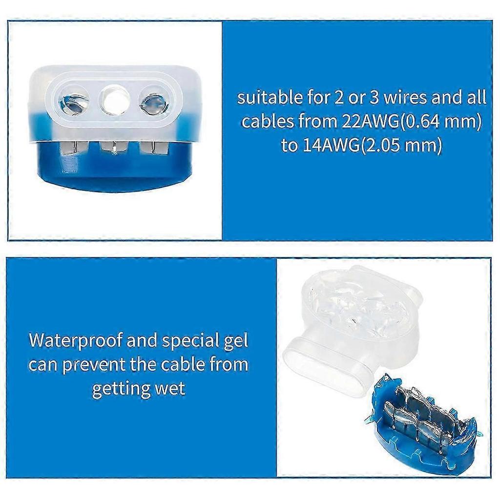 3 Way Wire Connectors Electrical 314-Box Wire Connectors 120Pcs