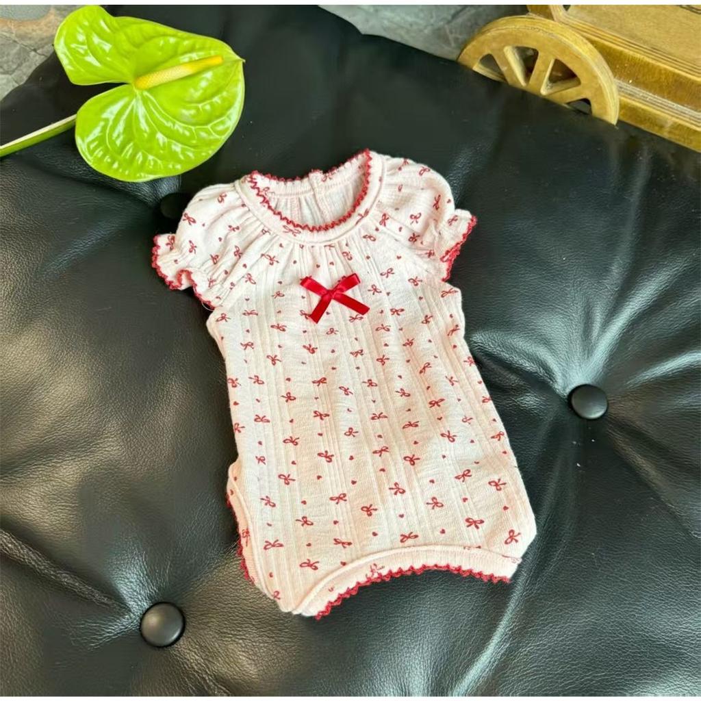 Pet clothes autumn and winter new style anti-cold all-inclusive belly protector small dog Teddy Bichon cute floral vest