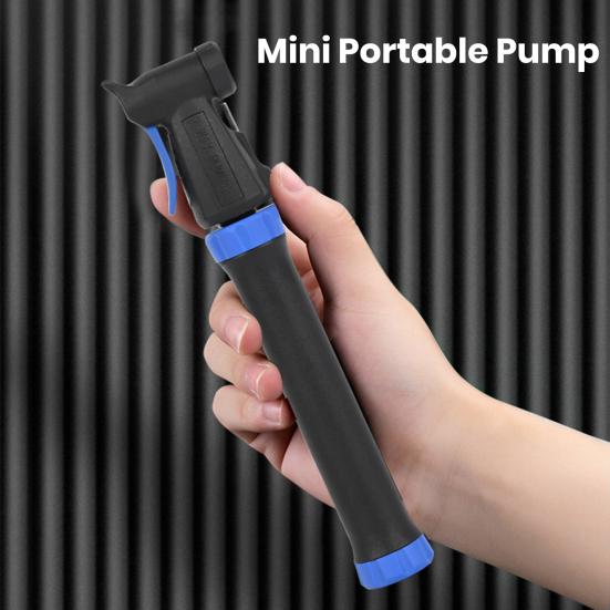 Mini Bicycle Pump 80PSI High Pressure Universal Compact Size Portable Widely Used Bike Tire Inflator Handheld Air Pump