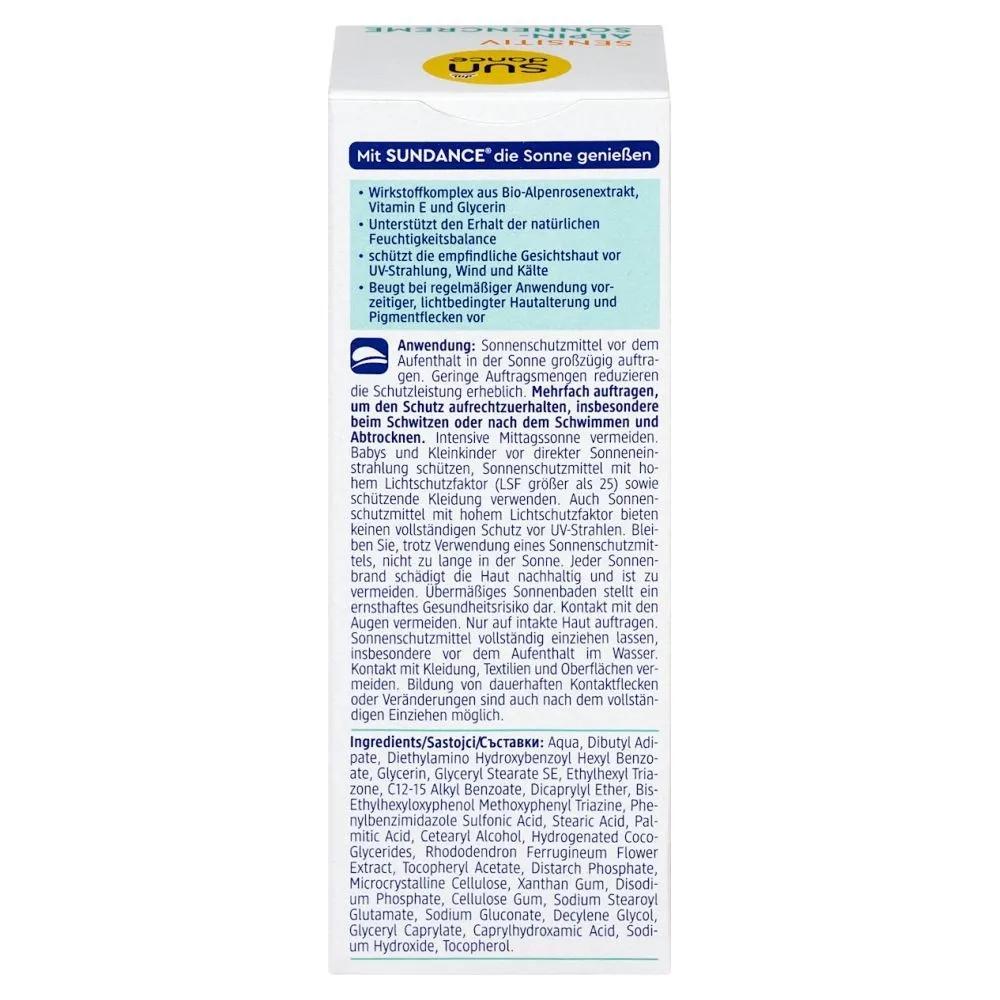 Крем для загара DM Sundance Alpine Sensitive SPF 50, 50 мл
