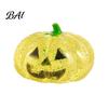 Desk Decompression Toys Halloween Glitter Pumpkin Stress Ball, Head Squeeze Toy for Relief, Creepy Fidget Party Favors Ball