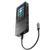 USB-хаб док-станция с сенсорным управлением, ЖК-экраном, RJ45, слотами для карт памяти (SD/TF), поддержкой PD 100 Вт, HDTV 3840*2160 для ноутбука