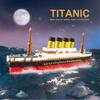 Compatible With Micro-Particle Giant Titanic Model Difficult Splicing Cruise Ship Building Block Gift