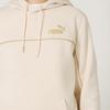 Puma Повседневная толстовка с логотипом Топы унисекс Бежевый 680141-87