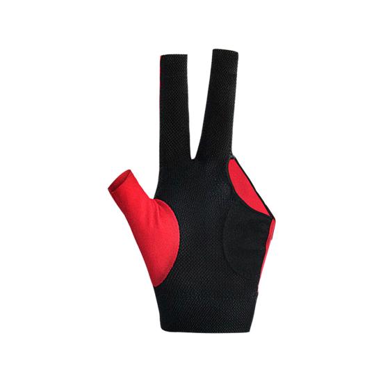 1Pc 3-Finger Billiards Glove Anti-slip Sweat-absorbing Breathable Men Women Left Hand Snooker Cue Sport Glove Billiards Accessories