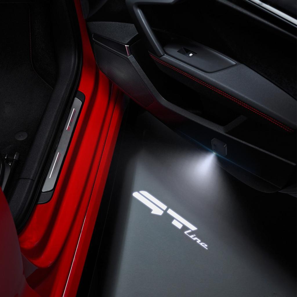 AAAGP1 1/2 ШТ. Новые приветственные огни на дверь автомобиля GT Line Лазерный проектор Логотип Беспроводное определение Для Kia EV6 Hyundai Peugeot Nissan Toyota Volvo