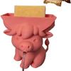 Креативный держатель для губок в форме шотландской коровы, напечатанный на 3D-принтере, с дренажом, кухонный, специальный поддон для слива губок, аксессуар для хранения в ванной
