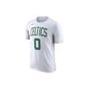Nike Футболка NBA Boston Celtics Джейсон Тейтум Белый/Зеленый Мужская Уличная одежда DR6364-102