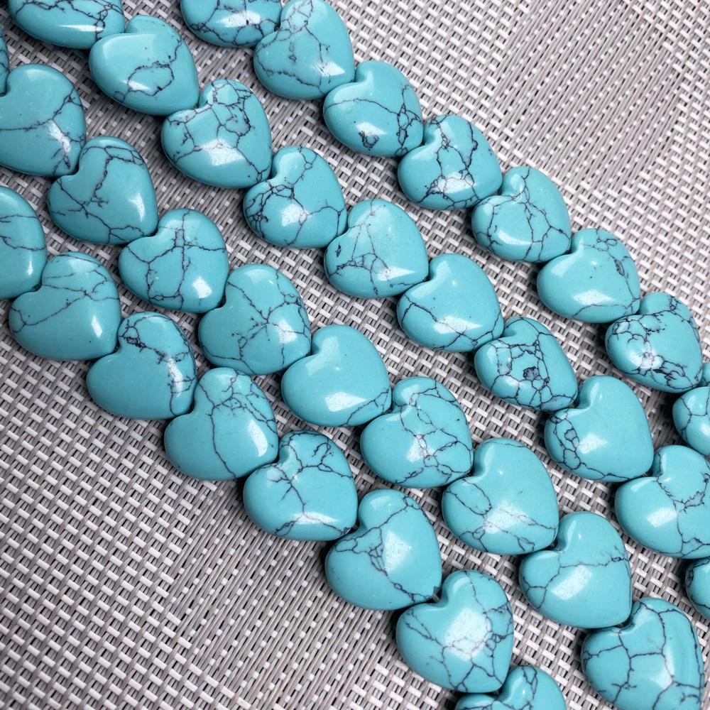 11Pcs/strand Rainbow Heart-shaped Agate Punch Loose Strand Beads Charms Gemstone for DIY Necklace Anklet Bracelet Craft Jewelry