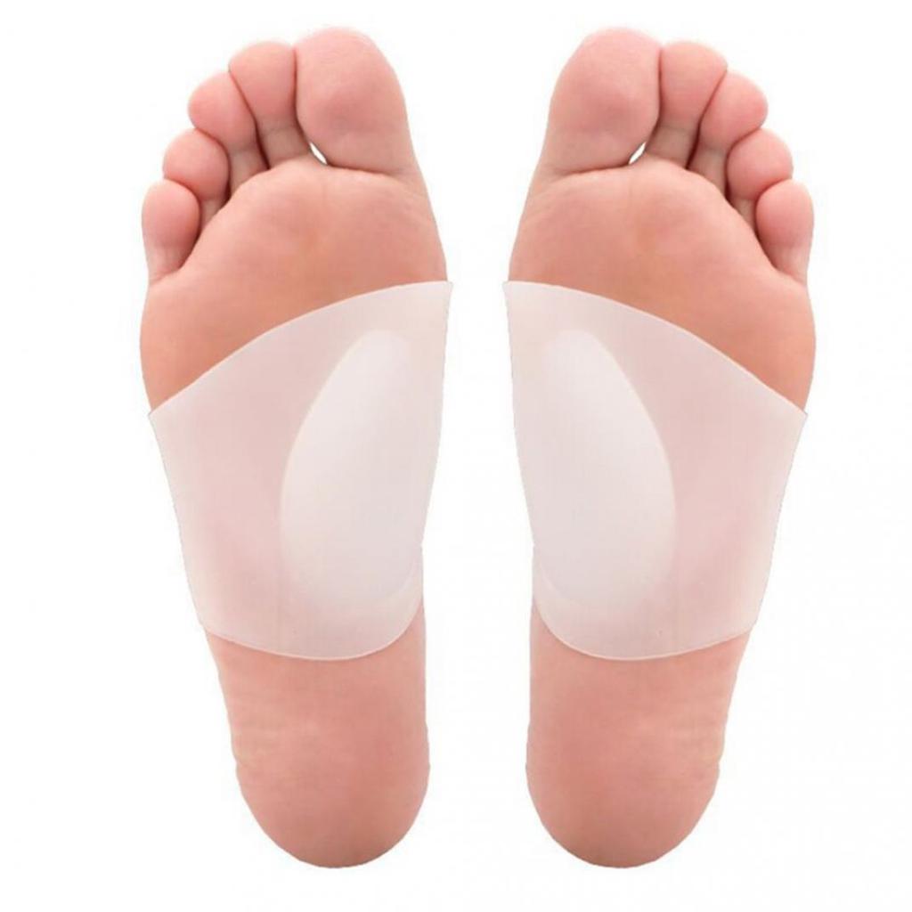 Силиконовая стелька для плоскостопия, поддержка свода стопы, ортопедический корректор подошвенного фасциита