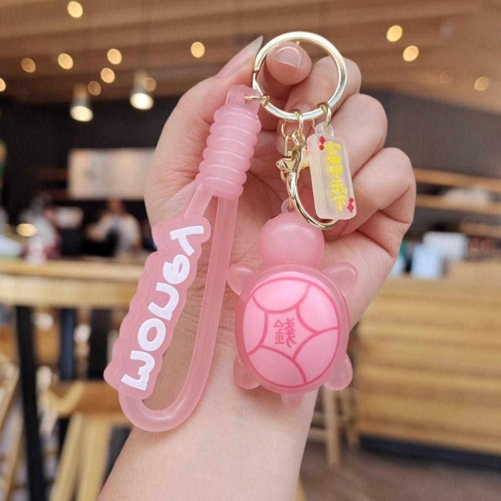 Rich Turtle Bag Pendant Cute Sea Turtle Keychain Fashion   Hanging Accessory