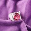 Pink Tourmaline Gemstone 925 Sterling Silver Jewelry Handcrafted Partywear Ring RR-22-8