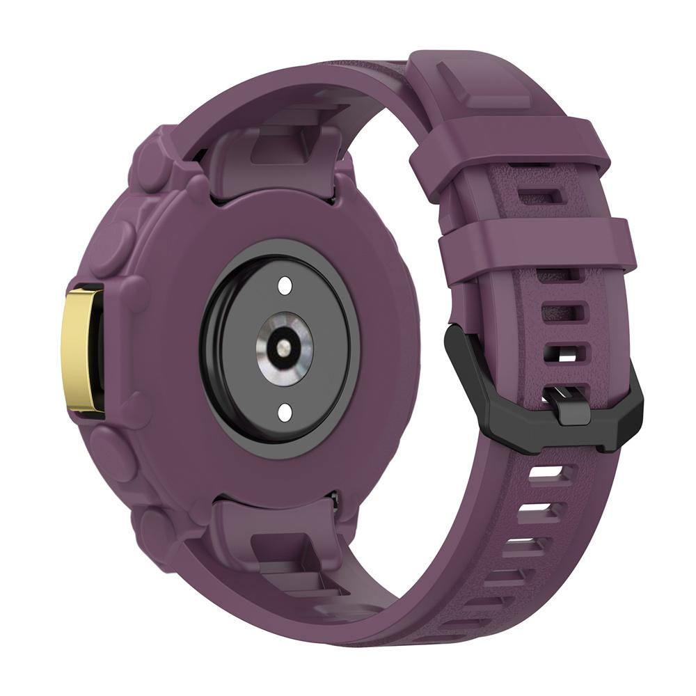 Силиконовый ремешок + чехол для часов Huami Amazfit T-Rex 2 с регулируемым инструментом и украшением в виде ракушки