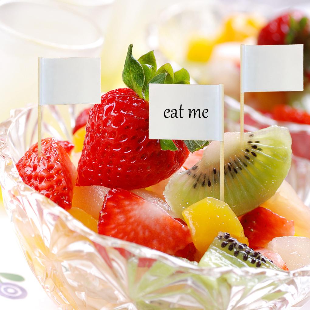 100 шт. Аксессуары Зубочистки Флажки Топперы Маффин Коктейль Декоративные Принадлежности Торт Закуски Обеденный Фестиваль